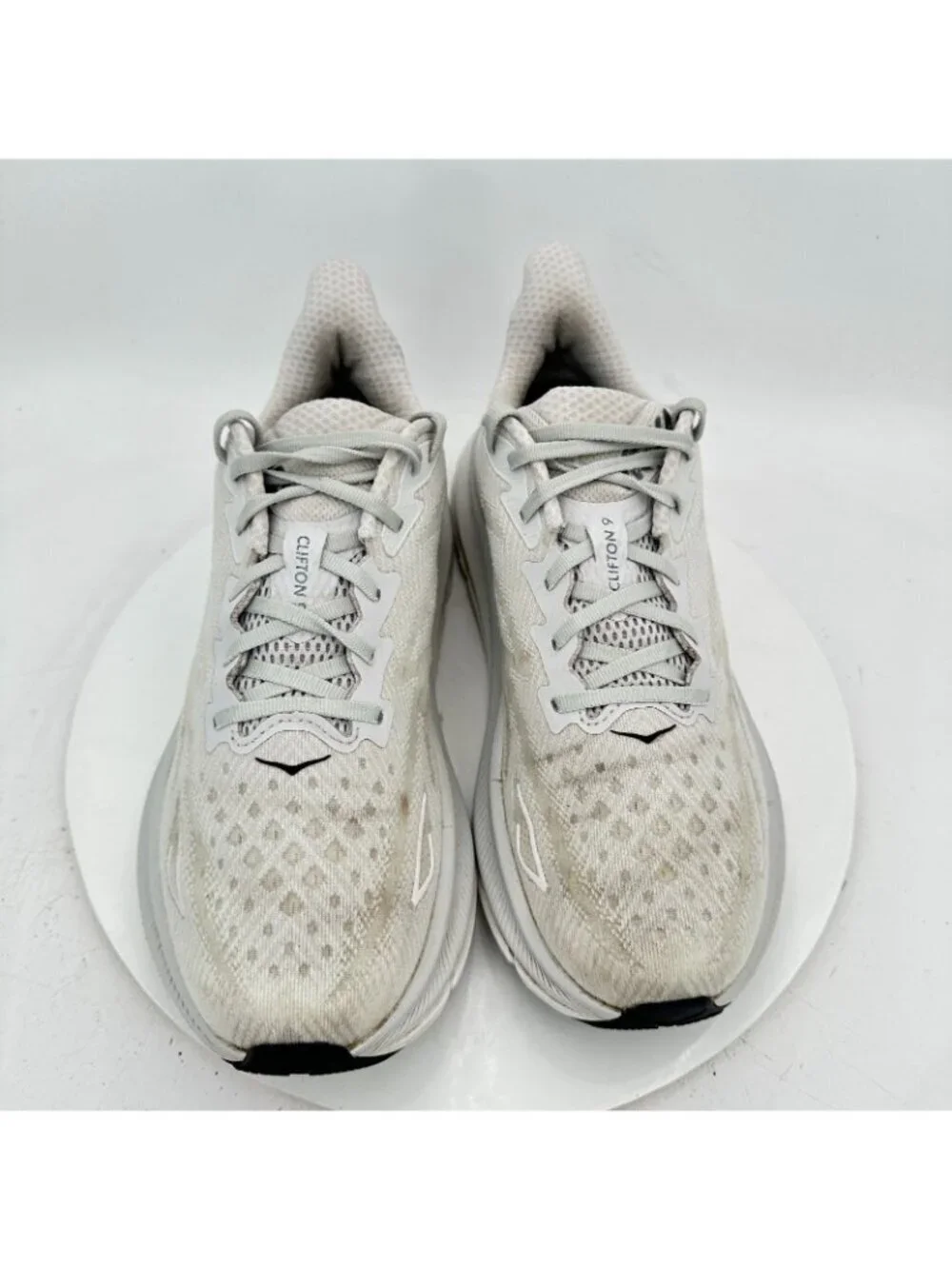 Hoka One One Clifton 9 Men Size 10D 1127895-NCSW Nimbus Cloud Steel Wool Shoes